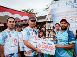 Polres Mempawah Sukses Selenggarakan Kejuaraan Renang se-Kalbar di Momen Hari Bhayangkara ke-78