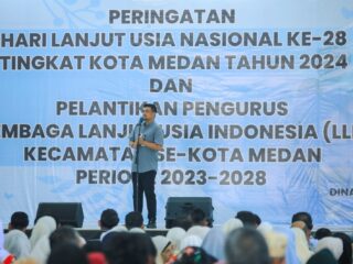 Peringatan HLUN ke -28, Bobby  Nasution Berharap LLI Kota Medan Dapat Pastikan Kesehatan dan Produktifitas Lansia Terpenuhi