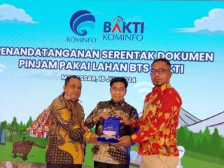 Pemda Taliabu Teken PPL BTS Bhakti Telkomsel di Makassar