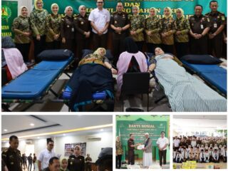 Kejaksaan Tinggi Banten Gelar Donor Darah, Bakti Sosial, dan Anjangsana Peringati Hari Bhakti Adhyaksa ke-64