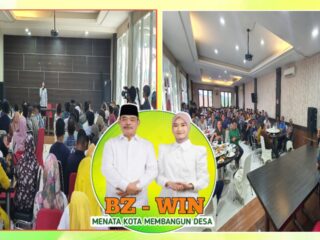 Pengukuhan Tim Keluarga Widia Ningsih, Kota Lahat Siap Menangkan BZ WIN