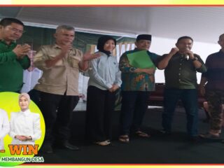 Ketua Timses Pemenangan BZ-WIN Dikukuhkan, Bursah Pinta Timses Pemenangan Gencar Menyusup ke Masyarakat