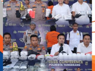 Edarkan Ratusan Ribu Tramadol, Seorang Pria Diamankan Polsek Pasarkemis Polresta Tangerang Polda Banten