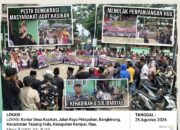 Aksi Damai Tuntut Hak Adat, Masyarakat Kasikan Tolak Perpanjangan HGU 01 PTPN IV